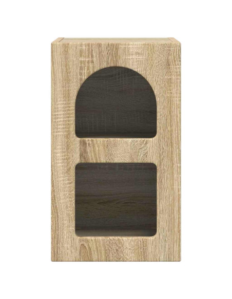 Comodino Rovere Sonoma 29,5 x 33,5 x 50 cm Legno multistrato