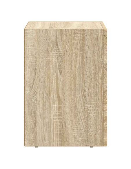 Comodino Rovere Sonoma 29,5 x 33,5 x 50 cm Legno multistrato
