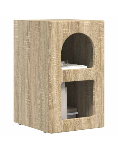 Comodino 2 pcs Rovere Sonoma 29,5 x 33,5 x 50 cm