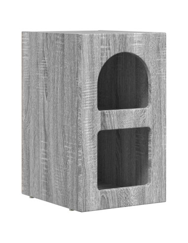 Comodino 2 pcs Grigio Sonoma 29,5 x 33,5 x 50 cm