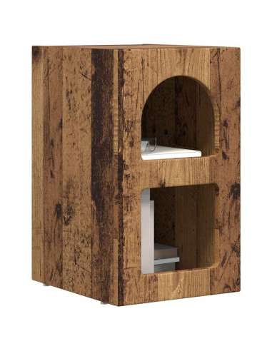 Comodino 2 pcs Legno vecchio 29,5 x 33,5 x 50 cm