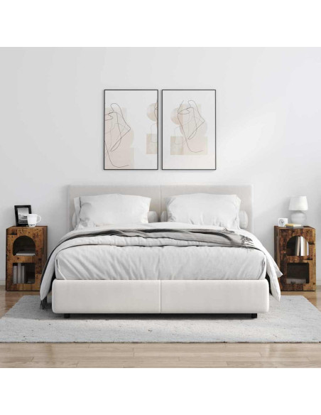 Comodino 2 pcs Legno vecchio 29,5 x 33,5 x 50 cm