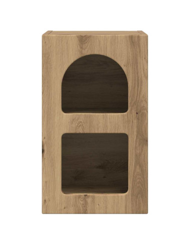 Comodino Rovere artigianale 29,5 x 33,5 x 50 cm