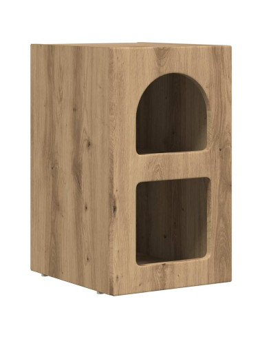 Comodino 2 pcs Rovere artigianale 29,5 x 33,5 x 50 cm