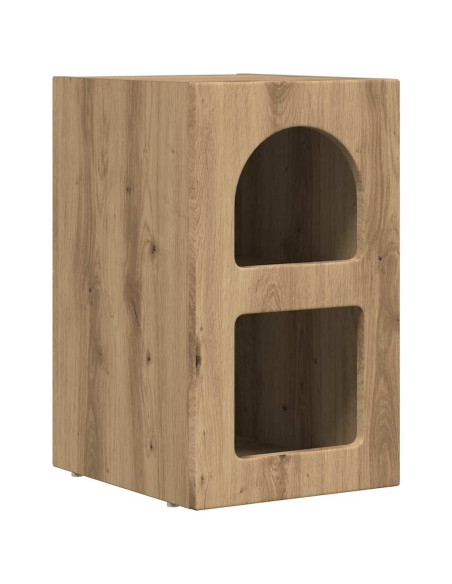 Comodino 2 pcs Rovere artigianale 29,5 x 33,5 x 50 cm
