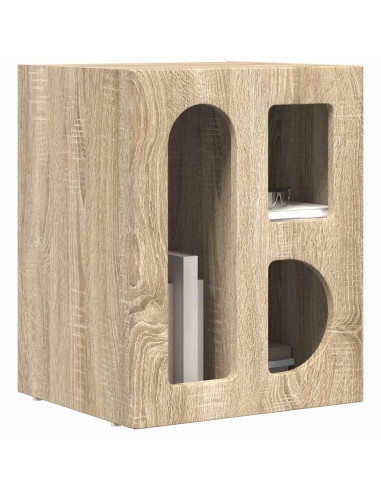 Comodino Rovere Sonoma 40 x 35 x 50 cm Legno multistrato
