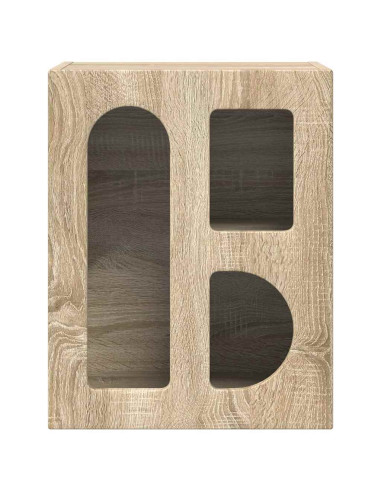 Comodino Rovere Sonoma 40 x 35 x 50 cm Legno multistrato