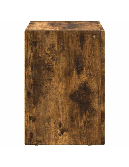 Comodino Rovere fumé 40 x 35 x 50 cm Legno multistrato