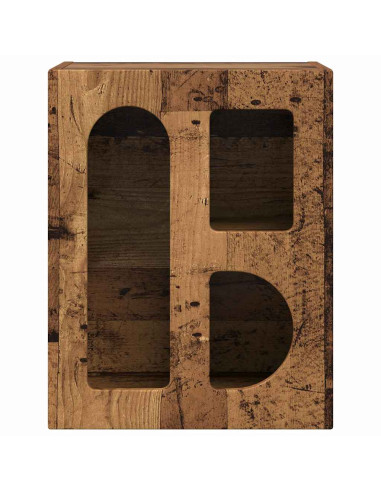 Comodino Legno vecchio 40 x 35 x 50 cm Legno multistrato