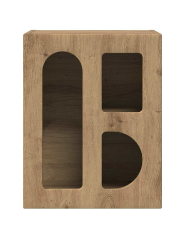 Comodino Rovere artigianale 40 x 35 x 50 cm Legno multistrato