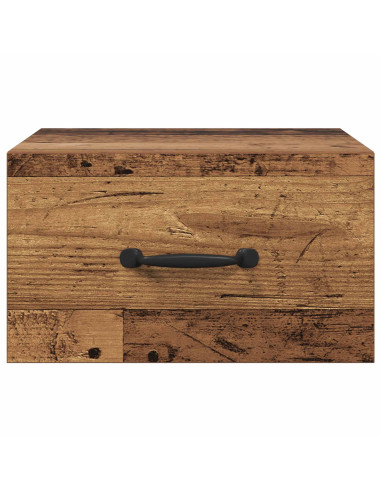 Armadio da Notte con cassetto Legno vecchio 35 x 35 x 20 cm