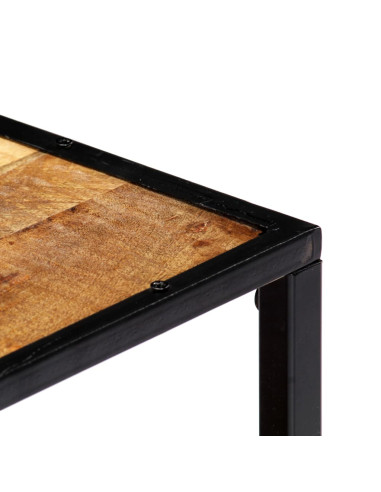 Tavolino da Salotto 90x50x40 cm in Legno Massello di Recupero