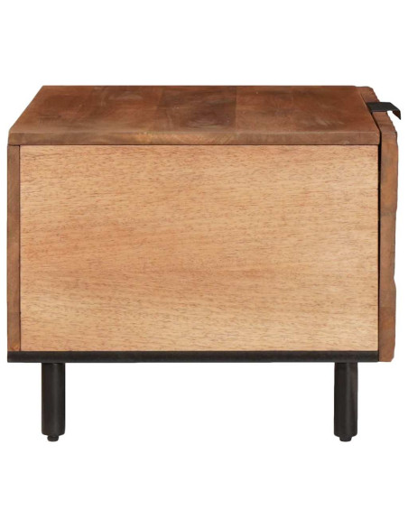 Tavolino da salotto Marrone 80 x 50 x 40 cm