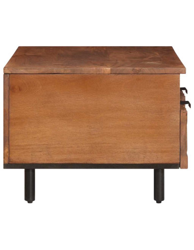 Tavolino da salotto con cassetto Marrone 80 x 54 x 40 cm