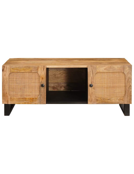 Tavolino da salotto Rovere artigianale 100 x 54 x 40 cm