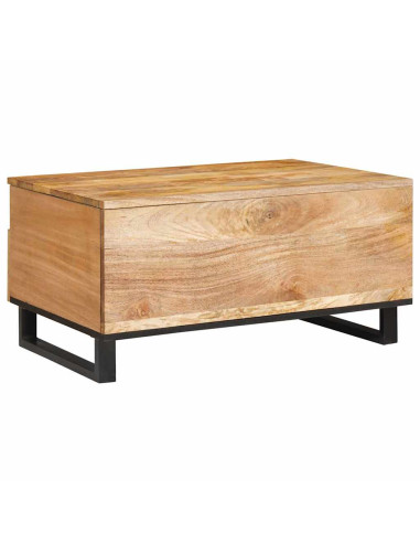 Tavolino da salotto Rovere artigianale 80 x 54 x 40 cm