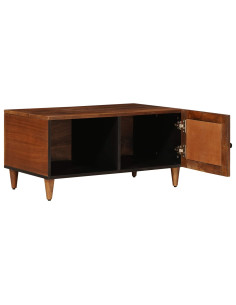 Tavolino da salotto Marrone 80 x 50 x 40 cm 2