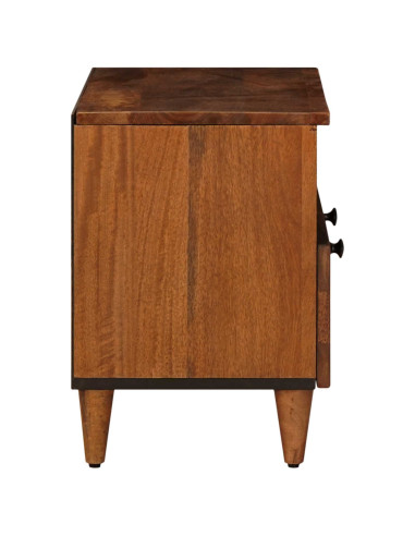 Tavolino da salotto con cassetto Marrone 80 x 54 x 40 cm