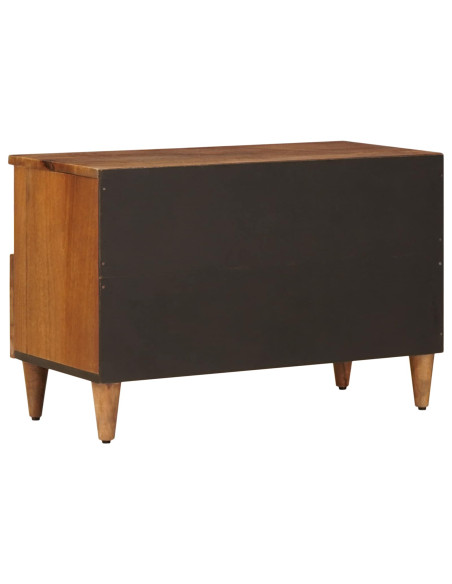 Tavolino da salotto con cassetto Marrone 80 x 54 x 40 cm