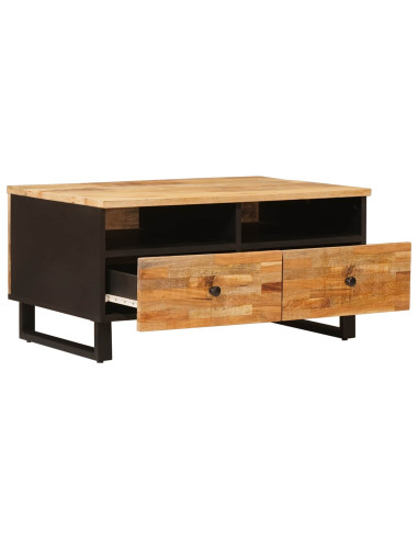 Tavolino da salotto con cassetto Marrone 80 x 54 x 40 cm