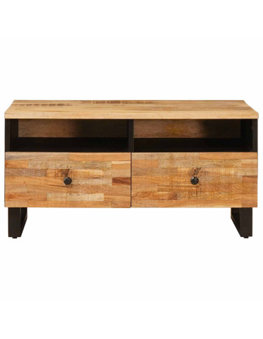 Tavolino da salotto con cassetto Marrone 80 x 54 x 40 cm