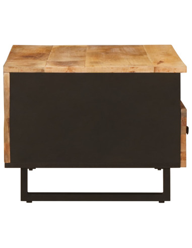 Tavolino da salotto con cassetto Marrone 80 x 54 x 40 cm