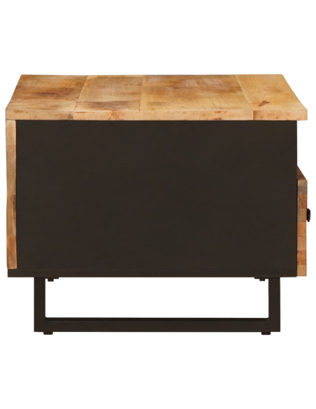 Tavolino da salotto con cassetto Marrone 80 x 54 x 40 cm