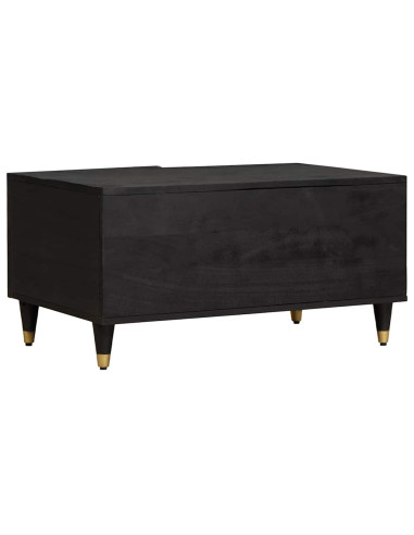 Tavolino da salotto Nero 80 x 50 x 40 cm