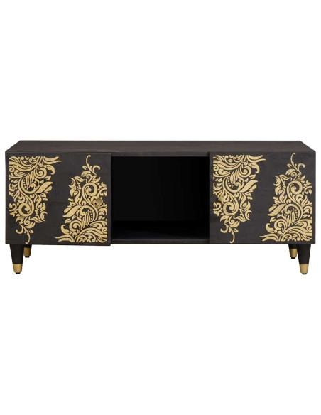 Tavolino da salotto Nero 100 x 54 x 40 cm