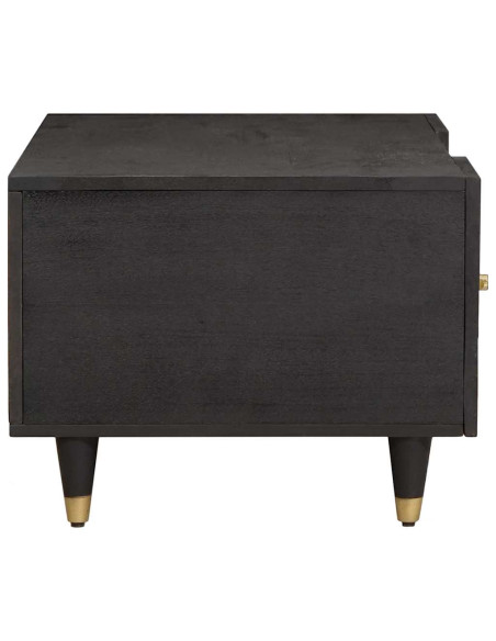 Tavolino da salotto Nero 100 x 54 x 40 cm