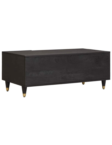 Tavolino da salotto Nero 100 x 54 x 40 cm