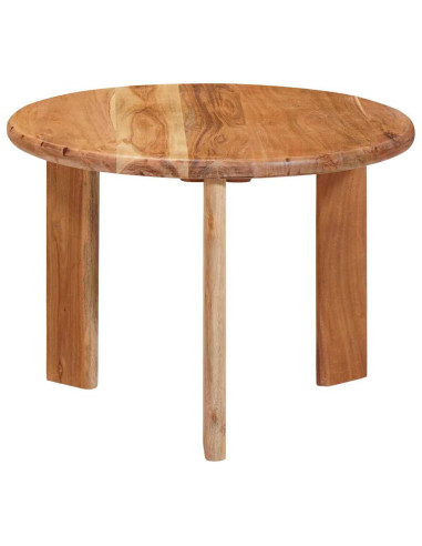 Tavoli da Caffè Nido 3 pcs Marrone Legno di Acacia Massello