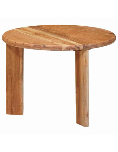 Tavoli da Caffè Nido 3 pcs Marrone Legno di Acacia Massello