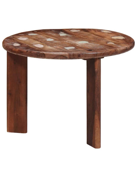 Tavoli da Caffè Nido 3 pcs Multicolore Legno massello riciclato