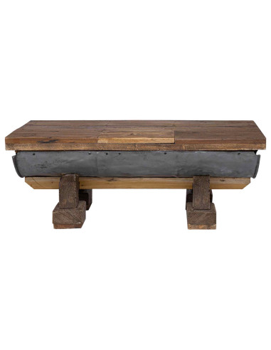 Tavolino da salotto Naturale 90 x 50 x 35 cm legno
