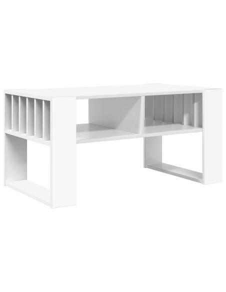 Tavolino da salotto Bianco 92 x 49,5 x 45 cm Legno multistrato