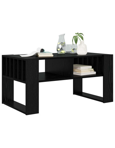 Tavolino da salotto Rovere Nero 92 x 49,5 x 45 cm