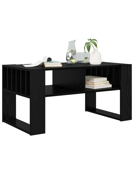 Tavolino da salotto Rovere Nero 92 x 49,5 x 45 cm