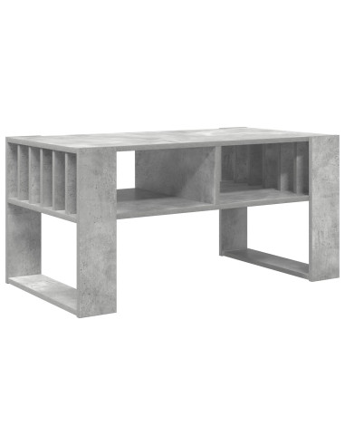 Tavolino da salotto Grigio cemento 92 x 49,5 x 45 cm