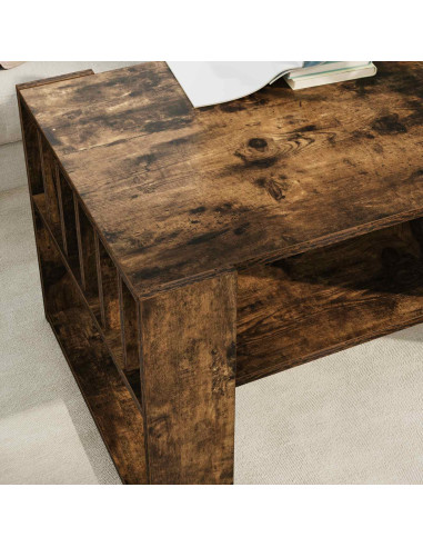 Tavolino da salotto Rovere fumé 92 x 49,5 x 45 cm