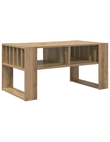 Tavolino da salotto Rovere artigianale 92 x 49,5 x 45 cm