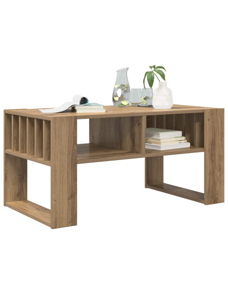 Tavolino da salotto Rovere artigianale 92 x 49,5 x 45 cm