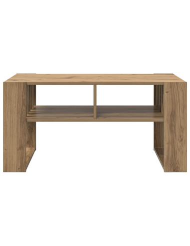 Tavolino da salotto Rovere artigianale 92 x 49,5 x 45 cm