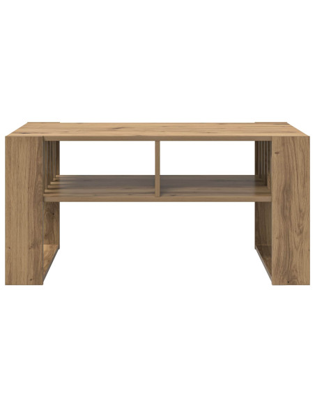 Tavolino da salotto Rovere artigianale 92 x 49,5 x 45 cm