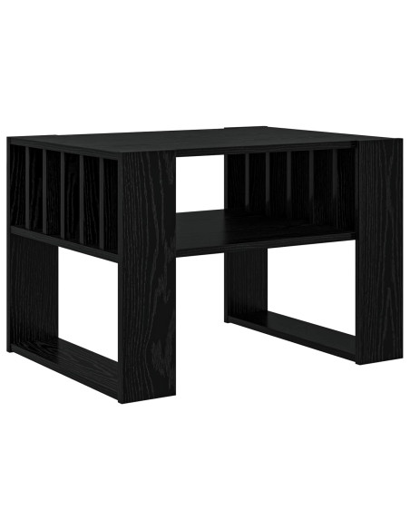 Tavolino da salotto Rovere Nero 66 x 49,5 x 45 cm