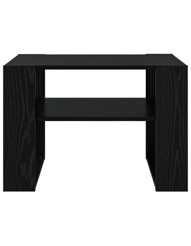 Tavolino da salotto Rovere Nero 66 x 49,5 x 45 cm