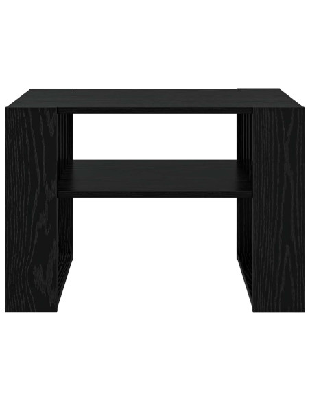 Tavolino da salotto Rovere Nero 66 x 49,5 x 45 cm