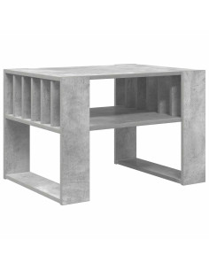 Tavolino da salotto Grigio cemento 66 x 49,5 x 45 cm 2