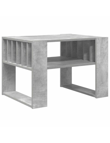 Tavolino da salotto Grigio cemento 66 x 49,5 x 45 cm