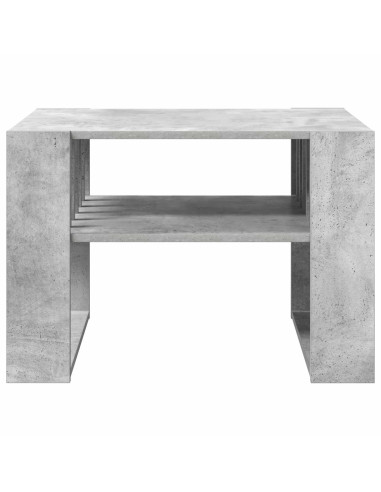 Tavolino da salotto Grigio cemento 66 x 49,5 x 45 cm